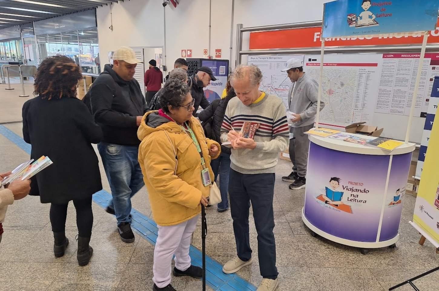 Estação Franco da Rocha terá distribuição gratuita de 2.500 livros no dia 30 de outubro