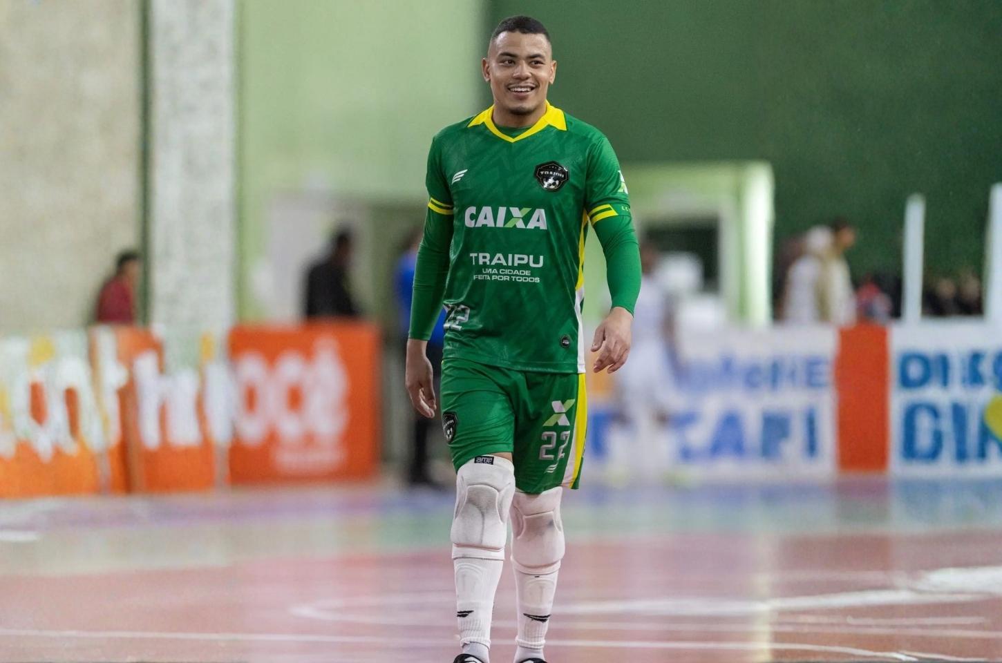 Goleiro franco-rochense Thiago Augusto é convocado para a Seleção Brasileira de Futsal