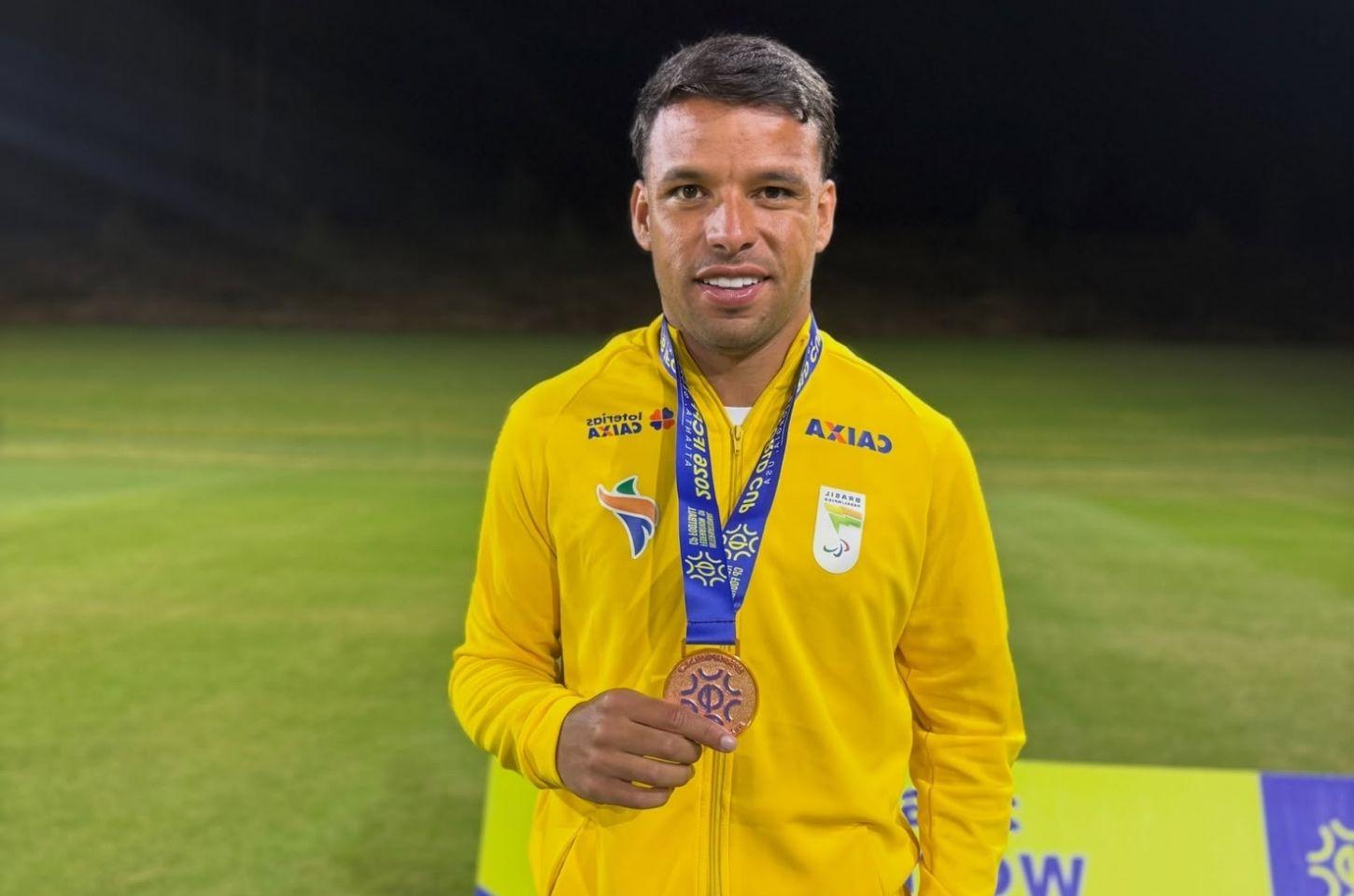 Lucas Henrique conquista medalha de bronze na Copa do Mundo de Futebol PC, nos Estados Unidos