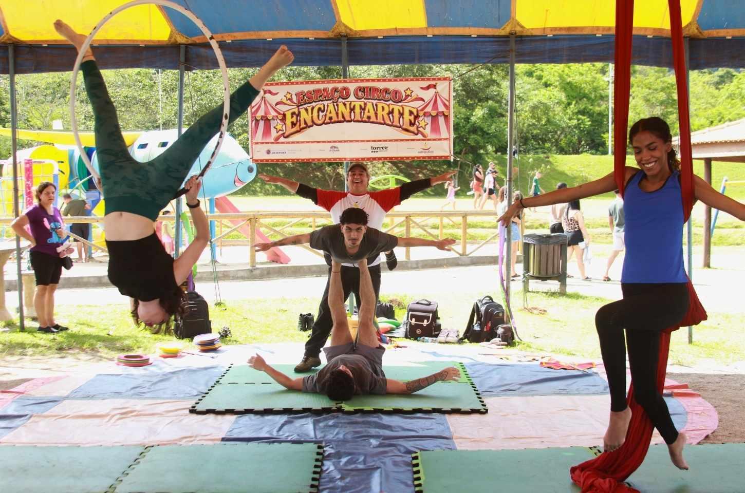 Mairiporã terá programação gratuita de circo e brincadeiras para crianças nos dias 25 e 31 de outubro