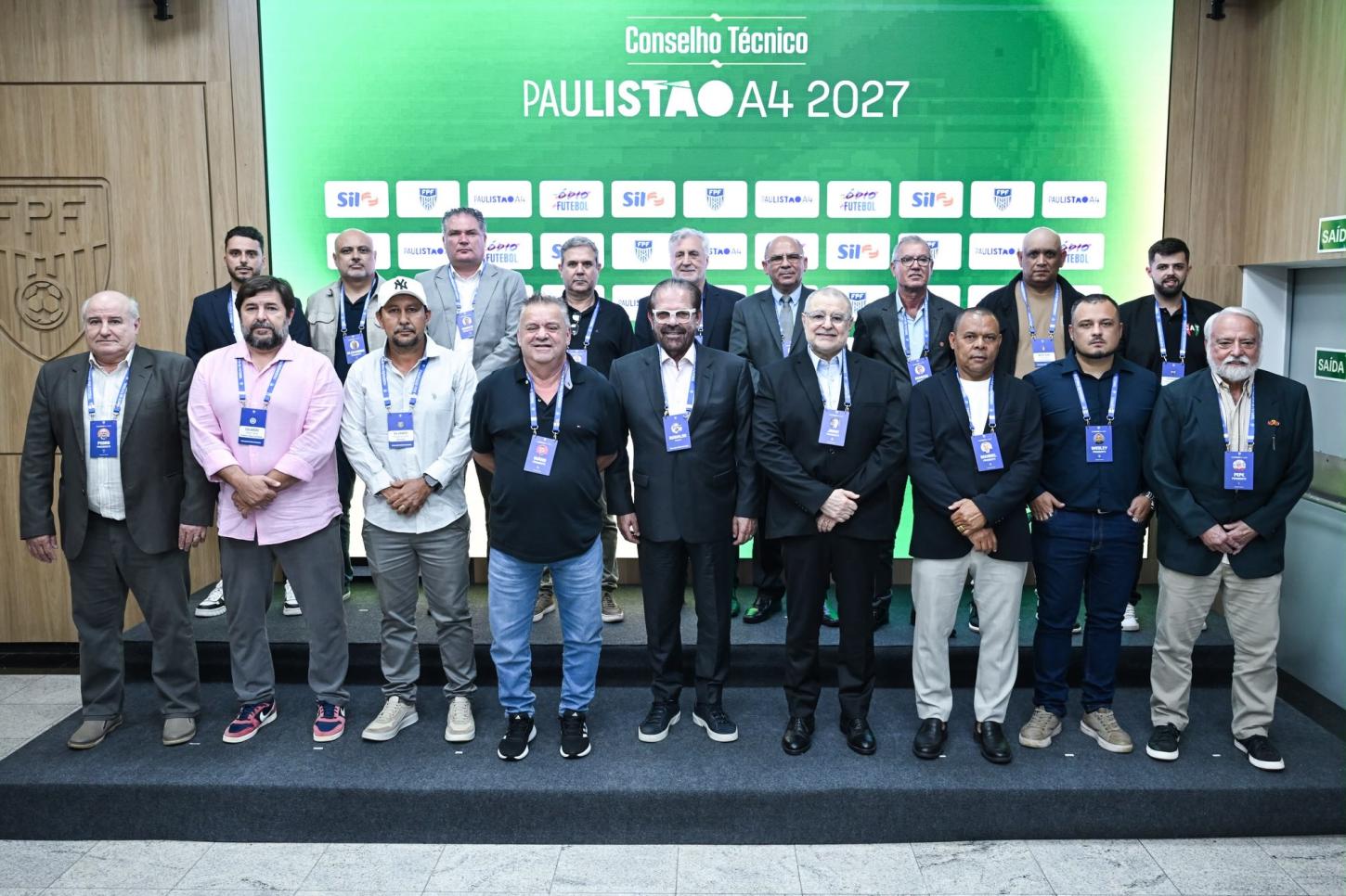 Representantes dos times participantes do Paulistão A4 2027