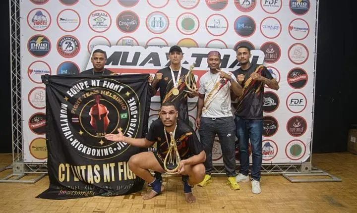 Atletas da NT Fight, de Francisco Morato, conquistam duas vitórias em competição de Muay Thai em Jundiaí