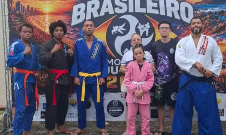 Atletas de Franco da Rocha conquistam títulos no Campeonato Brasileiro de Morganti Ju Jitsu