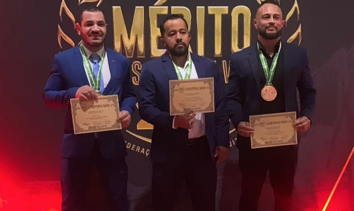 Bone Breaks Jiu-Jitsu de Franco da Rocha recebe Honra ao mérito da Federação Paulista 