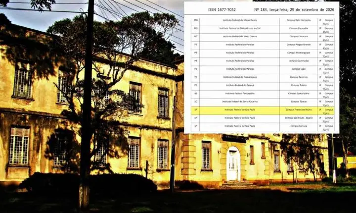 Campus do Instituto Federal em Franco da Rocha tem funcionamento autorizado pelo MEC