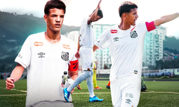 Destaque da base do Santos, Vini Morato chama atenção de multinacional do ramo esportivo