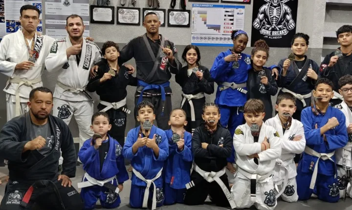 Equipe Bone Breaks conquista diversas medalhas na 2ª Copa de Jiu-Jitsu Projeto Ridimar