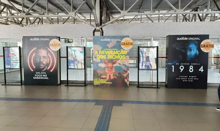 Estações de Franco da Rocha e Francisco Morato recebem novos audiolivros gratuitos