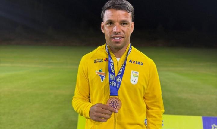 Lucas Henrique conquista medalha de bronze na Copa do Mundo de Futebol PC, nos Estados Unidos