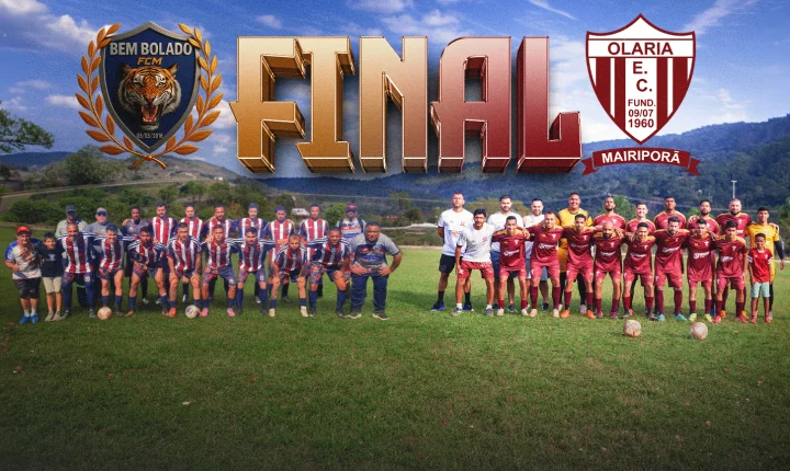 Olaria e Bem Bolado disputam o título do campeonato mairiporanense no próximo domingo (16)