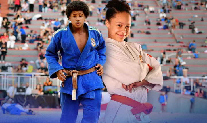 Pietro e Nicolly, atletas do Judô Vila Josefina disputam fase final dos Jogos Escolares