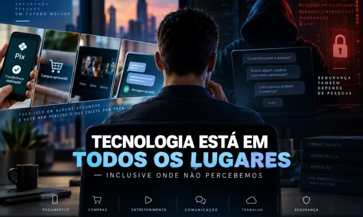 Tecnologia está em todos os lugares — inclusive onde não percebemos