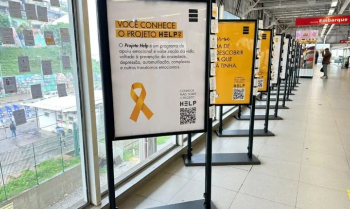 TIC Trens promove ações referente ao setembro amarelo nas estações de Franco da Rocha e Francisco Morato
